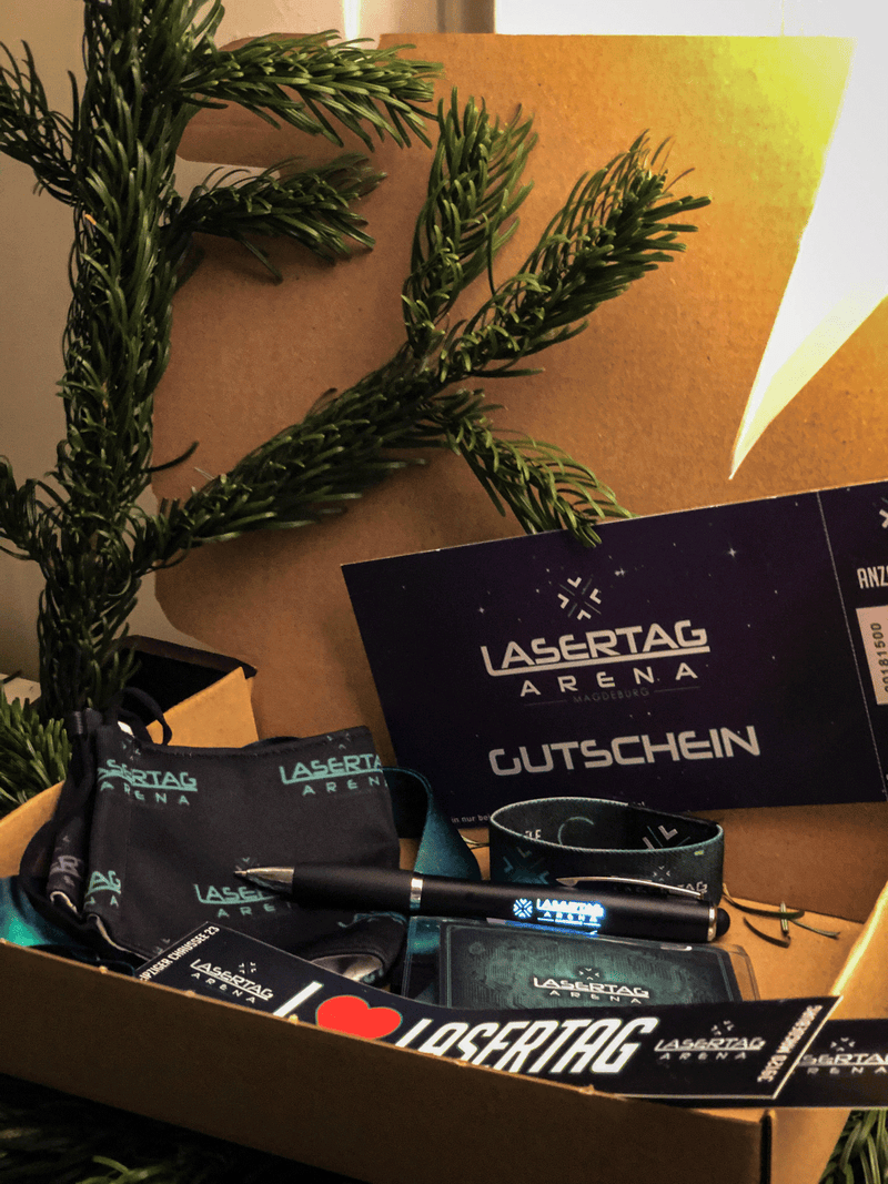 Lasertag Geschenkpaket
